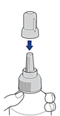 Replace nozzle cap