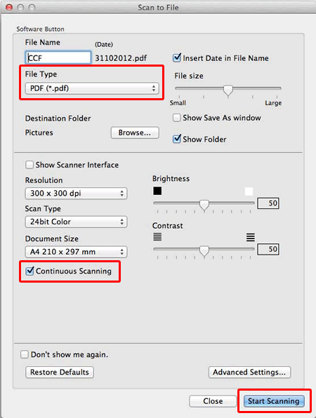 Scan multiple pages into one file instead of each scan being saved as a ...