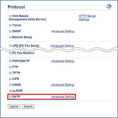 Configure Protocol