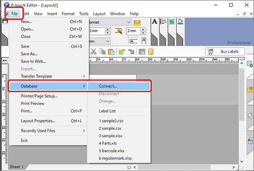 P-touch Editor