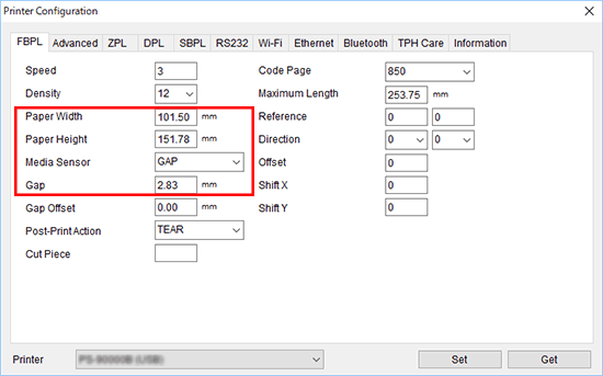 Printer Configuration