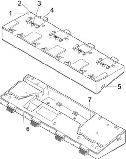 4-bay Charging Cradle