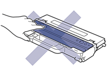 Caixa para resíduos de toner