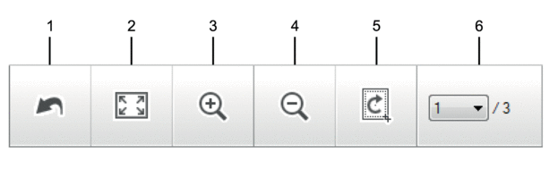 图像编辑工具栏