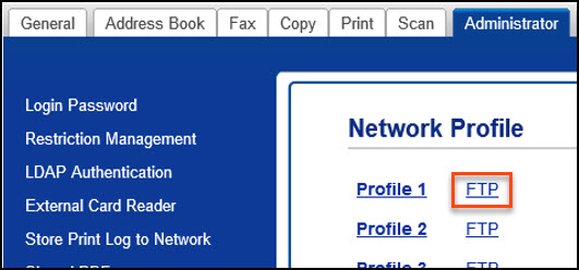 Select protocol name