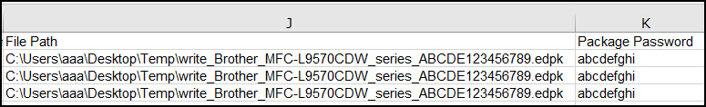 open the csv file and update part two